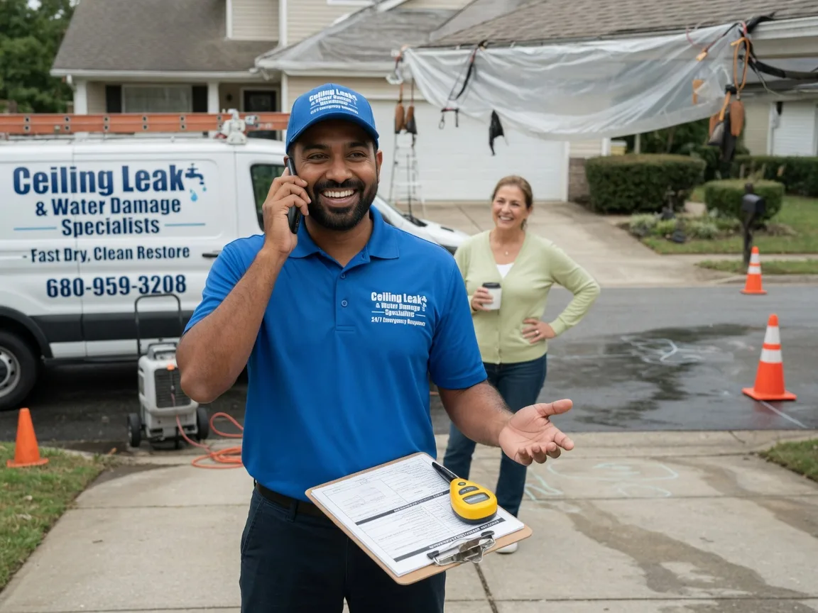 Ceiling Leak Cleanup Vermontville, NY FAQs